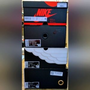 Nike empty box foursome